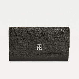Tommy Hilfiger dámská černá peněženka Essence - OS (0GJ)